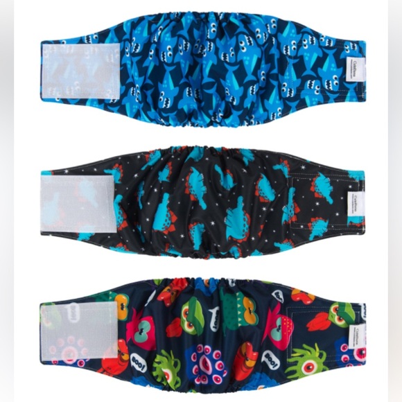 CuteBone male dog belly bands/wraps/diapers, size XL. NWOT. Package of 3. - Picture 6 of 11